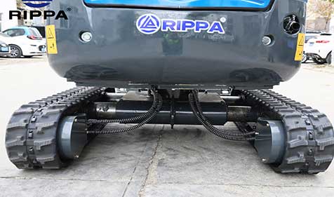 Escavatore RIPPA: il sistema cingolato telescopico porta i cantieri a nuove altezze!